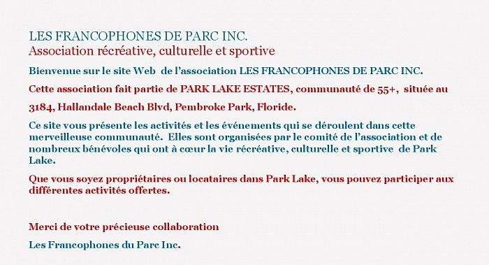 Park Lake site WEB