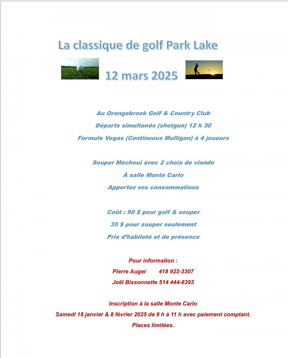 Classique de Golf 2025