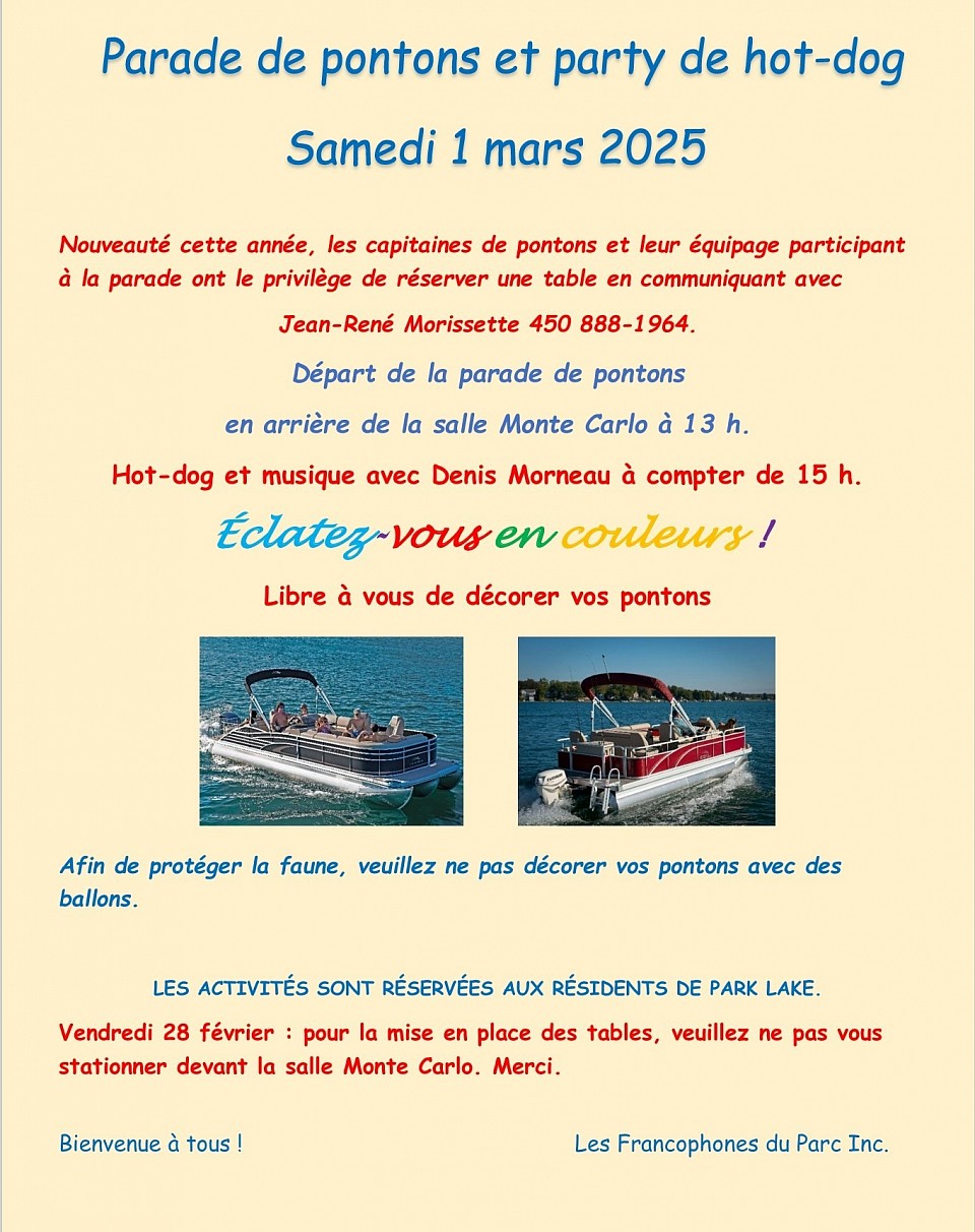 Parade de pontons