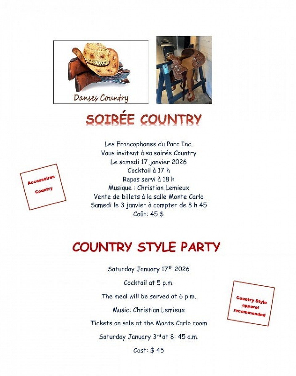 Soirée Black and White